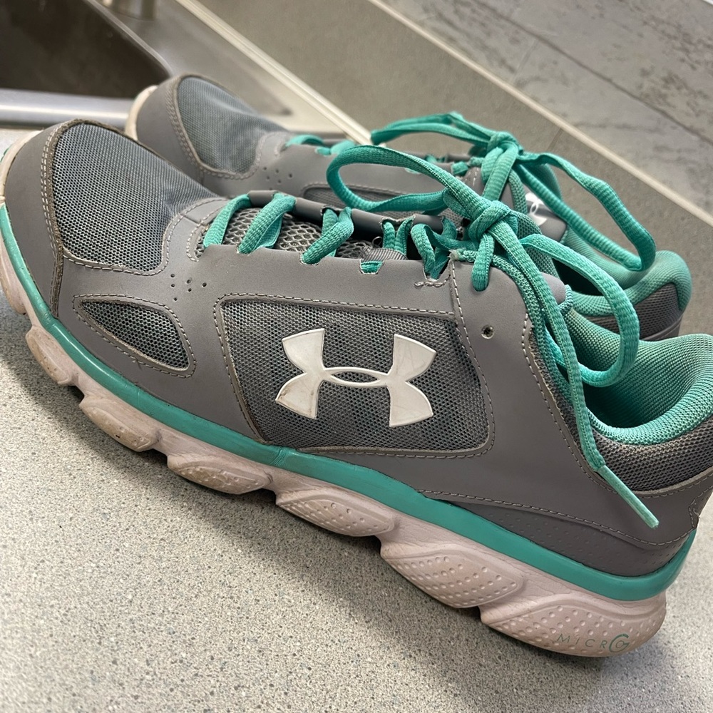 UA Micro G running shoes